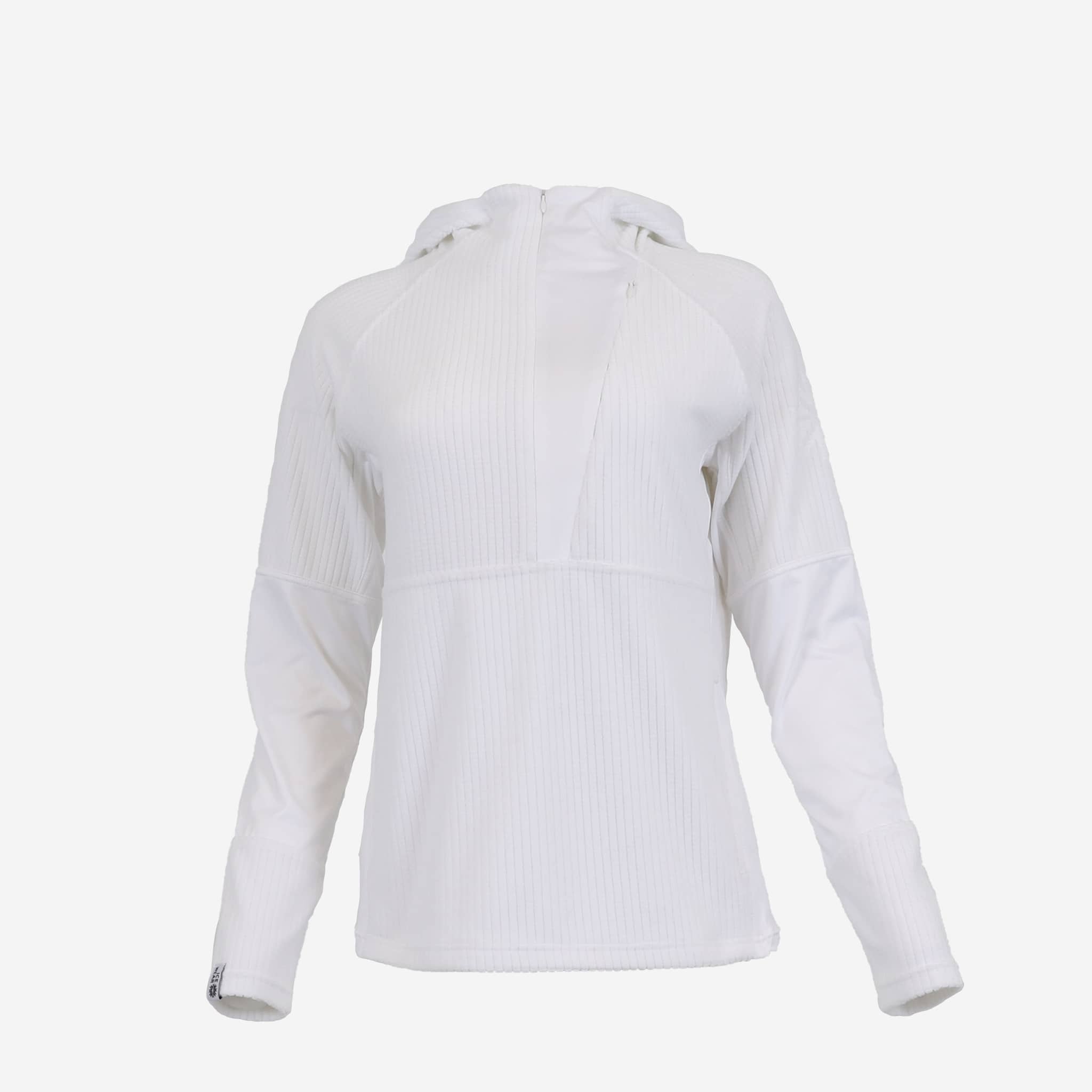 Ester fleece hooded jumper